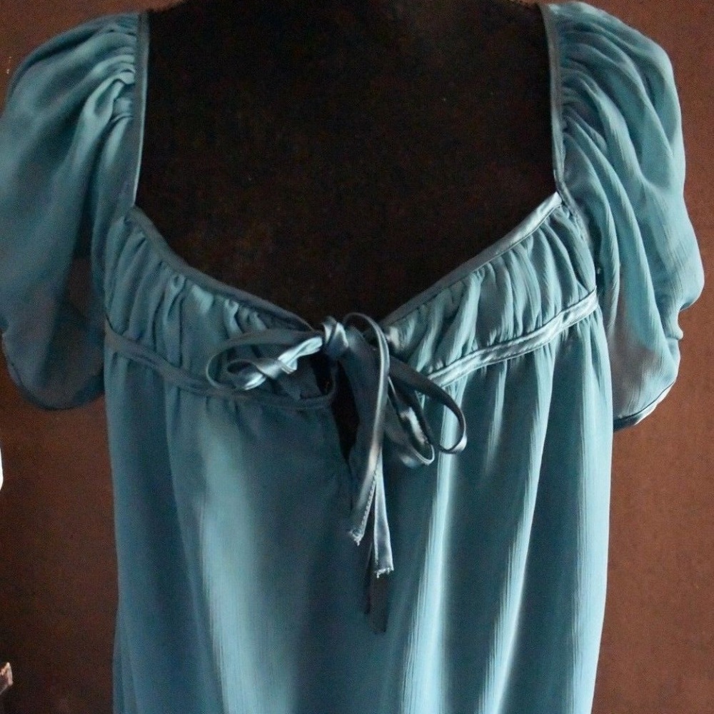 Lane Bryant Peasant Bloluse